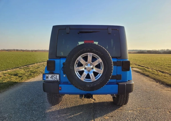 Jeep Wrangler cena 136900 przebieg: 160000, rok produkcji 2016 z Piaseczno małe 137